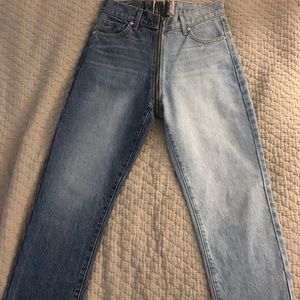 Revice “Yin Yang Crop” Jeans